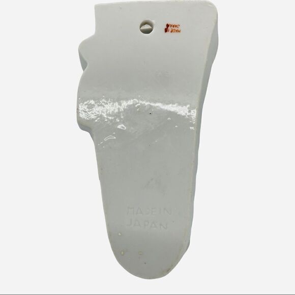 Vintage 1950s Japanese Grape Ceramic Wall Pocket - Picture 10 of 10